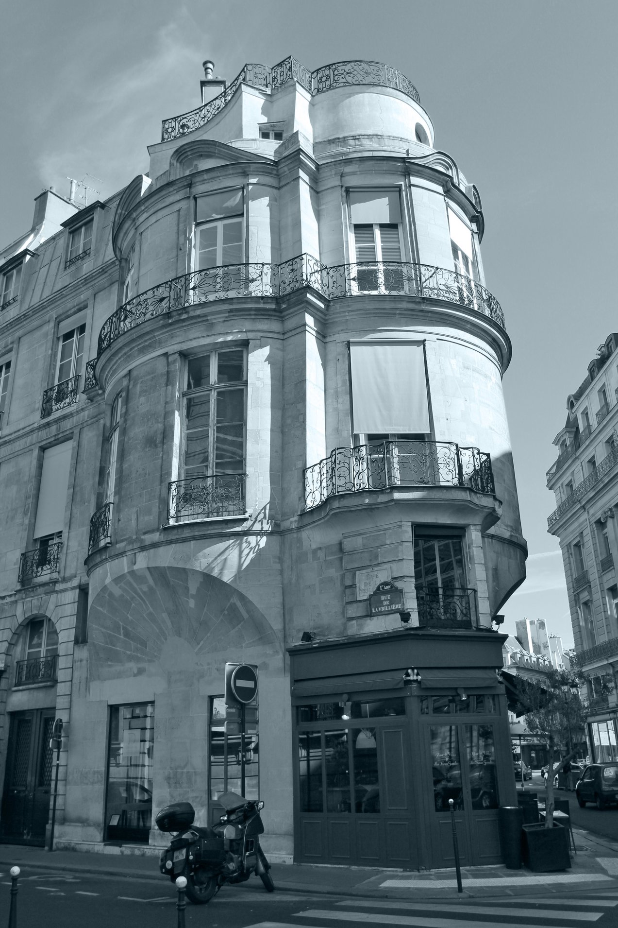 Ein typisches Gebäude in Paris