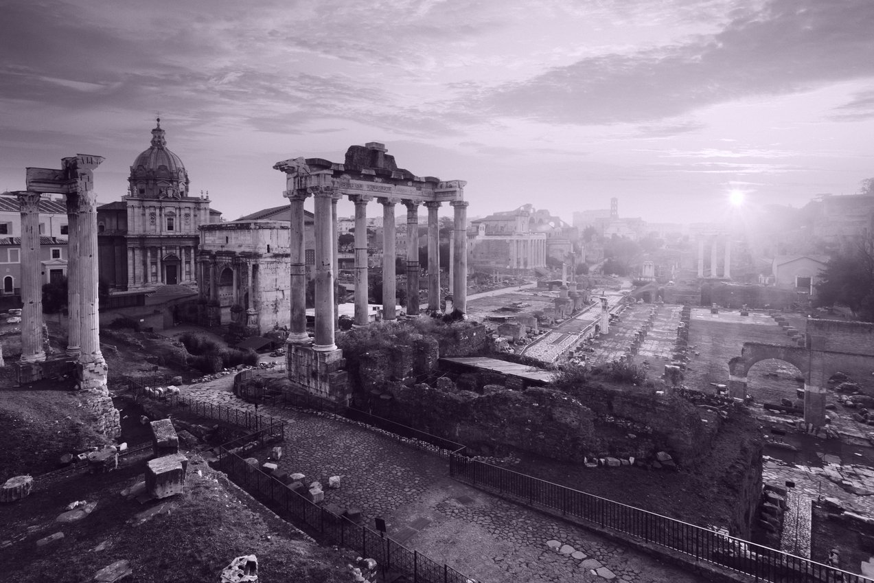 Antikes Forum in Rom